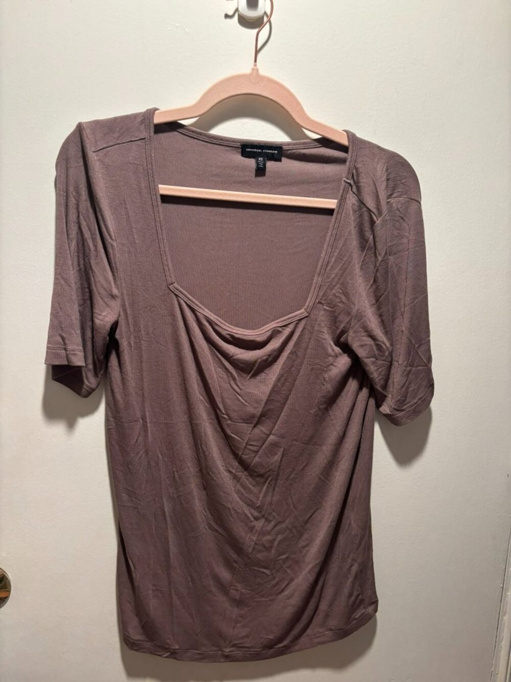 ## ✨ Universal Standard Cloud Rib Square Neck Top ✨